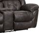 HomeStretch Frontier Charcoal Manual Reclining Loveseat-2
