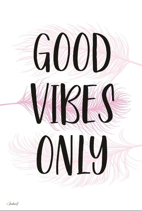 Classy Art Good Vibes Only by Martina Pavlova Wall Art-0
