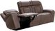 KUKAHOME Aline Sable Power Reclining Sofa-2