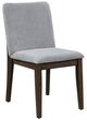 New Classic® Home Furnishings Kody 7-Piece Dark Walnut/Stone Gray Oval Dining Set-3