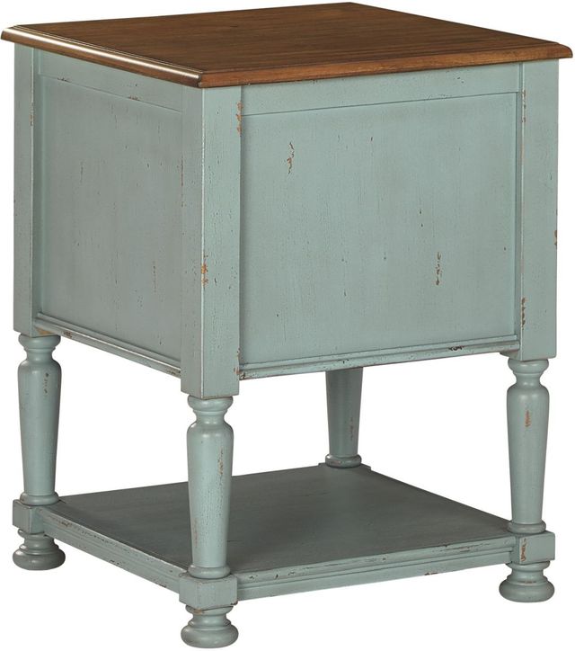 Signature Design by Ashley® Mirimyn Teal/Brown Accent Cabinet-3
