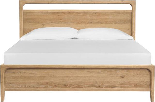 Magnussen Home® Somerset Butternut Queen Panel Bed-2