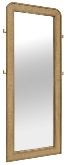 Coaster® Arini Sand Wash Full Length Standing Floor Mirror