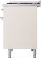 Ilve® Nostalgie II Series 40" Antique White Pro Style Dual Fuel Range-4