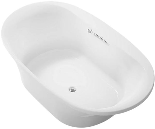 KOHLER® Underscore® White 71.5" x 41.5" Drop-in Bath with Bask® Heated Surface-0