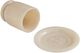 TOV Furniture Channeled Tan Swirl Resin Kiddush Cup-4