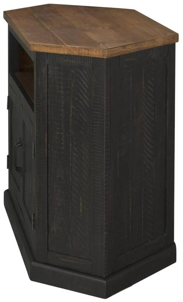 Martin Svensson Rustic Black/Honey Entertainment Console-3