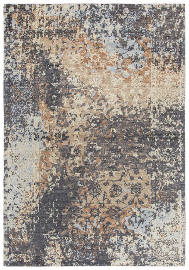 Rizzy Home Gossamer Gray 2'6" x 10' Runner Rug-0
