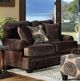 Furniture of America® Bonaventura Brown Loveseat-0