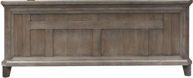Liberty Furniture Artisan Prairie Gray Dusty Wax King Panel Footboard-0