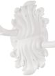 Wildwood Lamps White Plaster Roche Plaster Double Arm Sconce-2