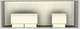 Vent-A-Hood® 60" Biscuit Contemporary Wall Mounted Range Hood-3
