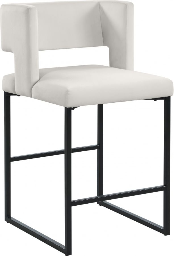 Meridian Furniture Caleb Cream Counter Stool-0