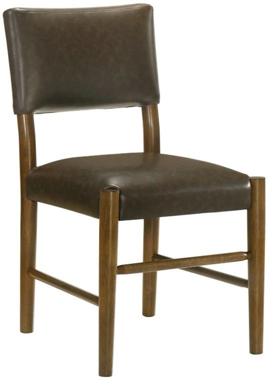 Armen Living Bennet 5-Piece Brown/Oak Dining Set-3