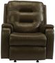 Flexsteel® Arlo Dark Stone Power Rocking Recliner with Power Headrest and Lumbar-2