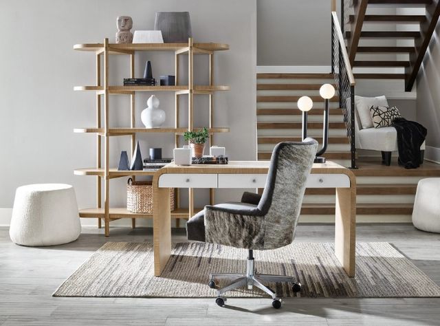 Universal Explore Home™ Modern Nomad White Oak Etagere -2