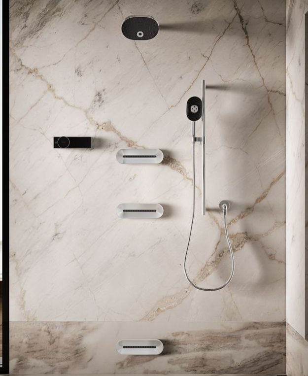 KOHLER® Statement® Polished Chrome 1.75 GPM Oblong Vichy Single-Function Body Spray-2