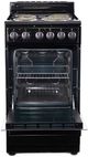 Premium Levella® 20" Black Freestanding Electric Range-3
