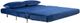 A & B Home Deep Blue/Gold Sofa Bed-0