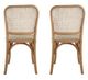 A & B Home 2-Piece Light Orange Dining Chair Set-3