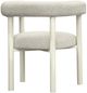 TOV Furniture Jackie Cream/White Fabric Outdoor Dining Chair-4