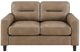Coaster® Scotland Brown Upholstered Loveseat-1