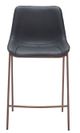 Zuo® Modern Magnus Black/Walnut Counter Stool-1
