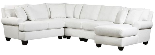 The Mix Customizable Margo 4-Piece U-Shaped Sectional with Chaise-0