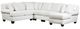 The Mix Customizable Margo 4-Piece U-Shaped Sectional with Chaise-0