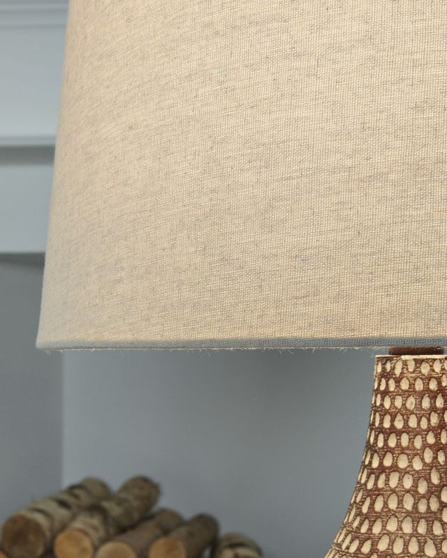 Signature Design by Ashley® Laelman 2-Piece Brown/Gray Table Lamps-3