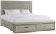 Riverside Furniture Cascade Dovetail King Upholstered Storage Panel Bed-0
