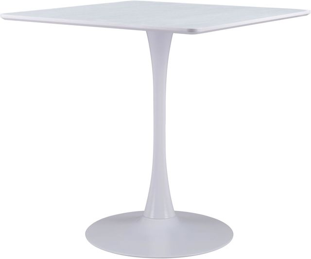 Zuo® Modern Molly White Dining Table-3