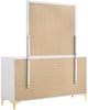 Coaster® Kendall White Dresser and Mirror-3