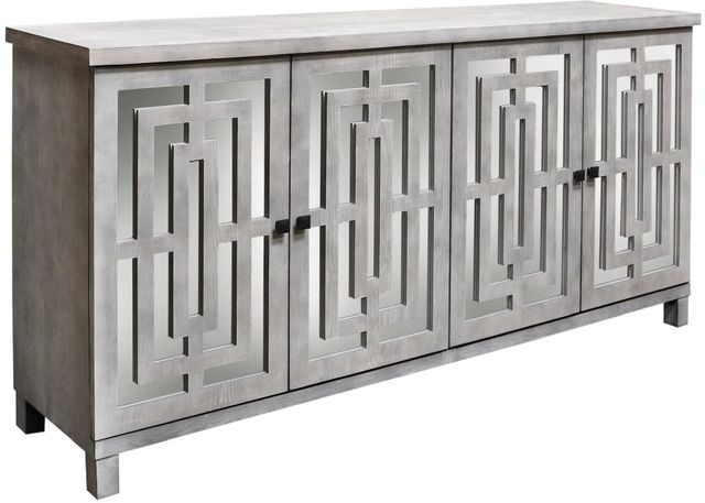 Harp & Finial® Abbott Gray Wash Sideboard-0