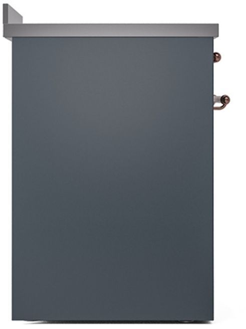 Ilve® Nostalgie II Series 30" Blue Grey Pro Style Induction Range-3