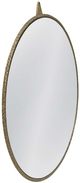 Bassett Mirror Ezra Antique Brass Wall Mirror-1
