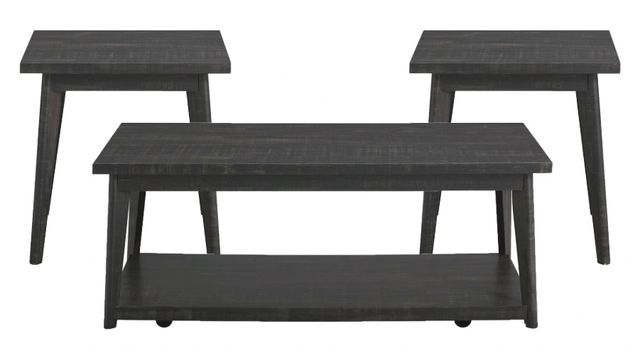 Elements International Libby 3-Piece Dark Occational Table Set-0