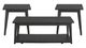 Elements International Libby 3-Piece Dark Occational Table Set-0