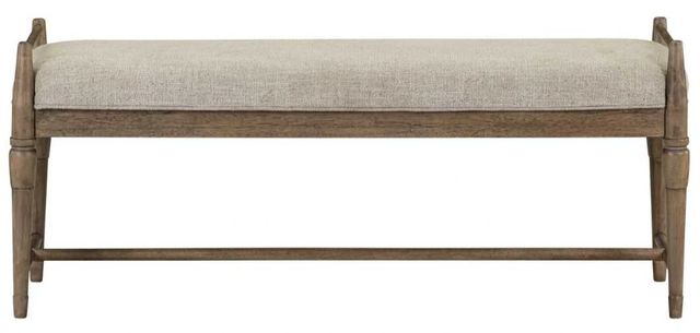Liberty Furniture Hickory Grove Elliston Oatmeal/Heirloom Brown Dining Bench-2