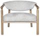 Armen Living Autumn Vanilla Dining Arm Chair-1
