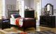 Vaughan-Bassett Cottage Black Twin Slat Poster Bed-2