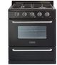 Unique Appliances Classic 30" Black Off-Grid Freestanding Propane Range-0