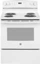 GE® 30" White Freestanding Electric Range-0