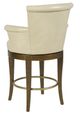 Century® Customizable Scroll Swivel Counter Stool-1