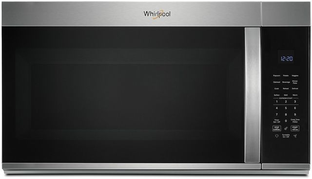 Whirlpool® 1.9 Cu. Ft. Fingerprint Resistant Stainless Steel Over the Range Microwave-0