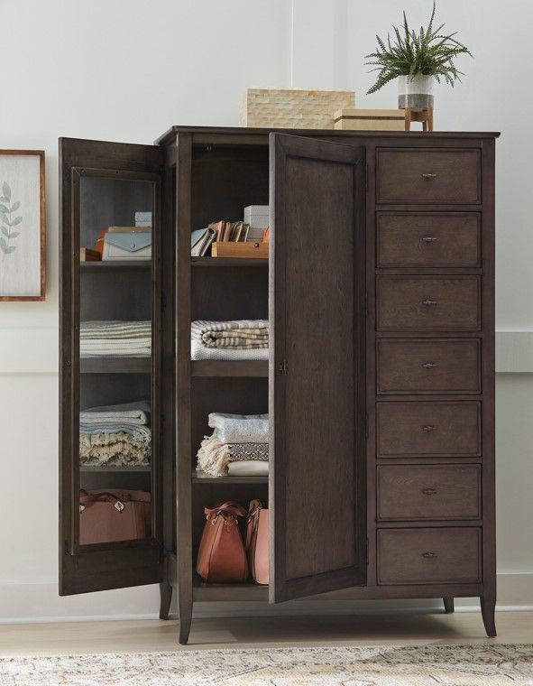 aspenhome® Blakely Sable Brown Door Chest-1