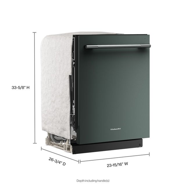 KitchenAid® 24" Juniper 360° Max Jets™ Third Rack Top Control Built-In Dishwasher with ProDry™ System-2
