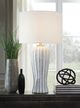 Signature Design by Ashley® Lanwell Antique Gray Poly Table Lamp-3