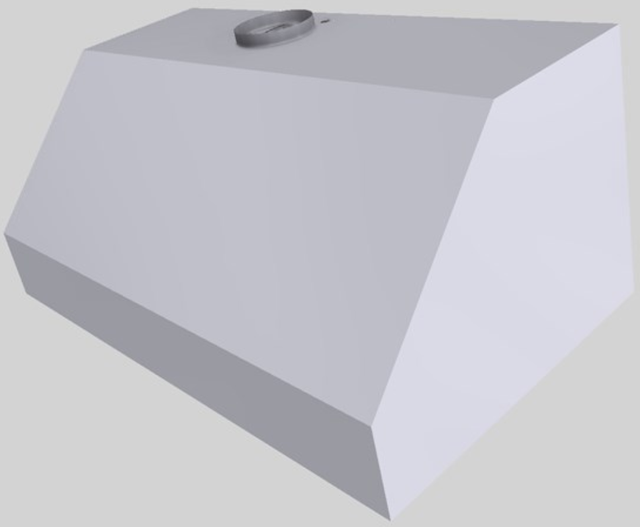 Vent-A-Hood® 42" White Wall Mounted Range Hood-2