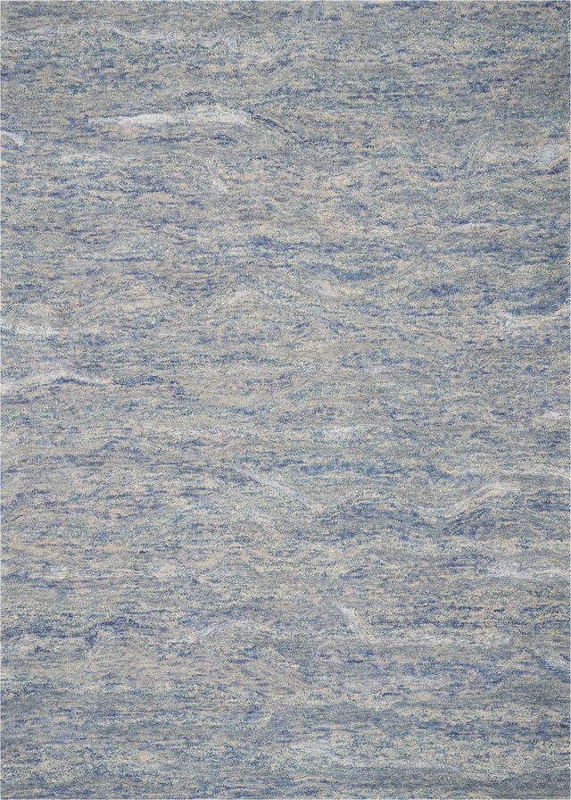 KAS Rugs Serenity Ocean Blue Breeze 5'x7' Rug-0